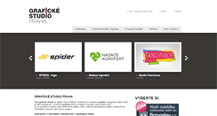 Desktop Screenshot of graficke-studio-praha.cz